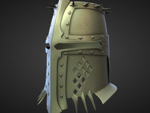 15 HELMETS Low poly and high poly Model 3D