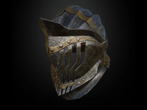 15 HELMETS Low poly and high poly 3D Model