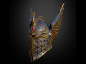 15 HELMETS Low poly and high poly 3D Model