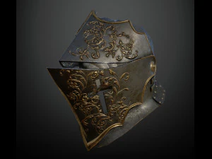 15 HELMETS Low poly and high poly 3D Model