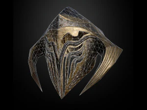 15 HELMETS Low poly and high poly 3D Model