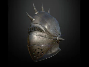 15 HELMETS Low poly and high poly 3D Model