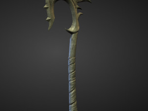 15 AXES Low poly and high poly 3D मॉडल