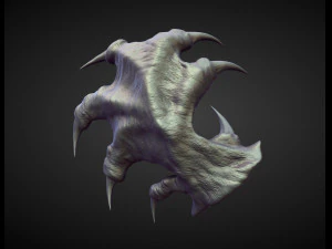 45 WINGS AND FINS high poly sculpts 3D Model