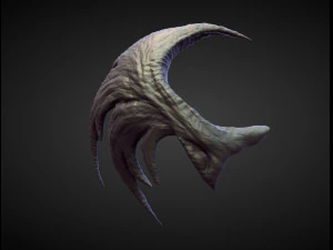 45 WINGS AND FINS high poly sculpts 3D Model