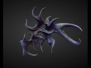45 WINGS AND FINS high poly sculpts 3D Model