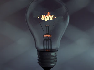 Standard-Gl&uuml;hbirne 3D Modell