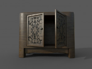old nightstand 3D Модель