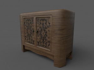 old nightstand 3Dモデル