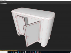 old nightstand 3Dモデル