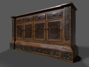 old dresser 3D Model