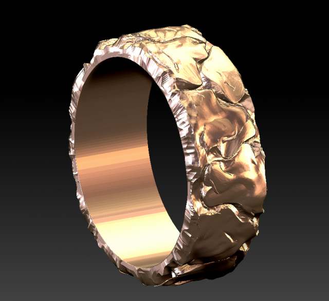 stone ring jewellery 3D Модель .c4d .max .obj .3ds .fbx .stl .blend 