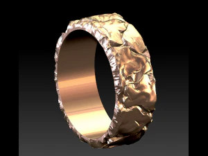 石戒指首饰 3D 模型