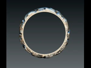 perhiasan cincin batu Model 3D