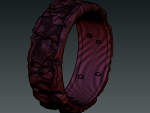 stone ring jewellery 3D Модель