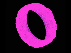 perhiasan cincin batu Model 3D