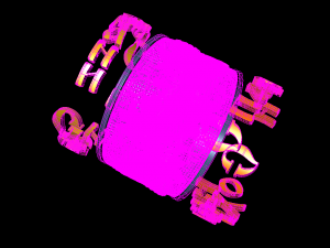 wedding ring with grapes 3Dモデル