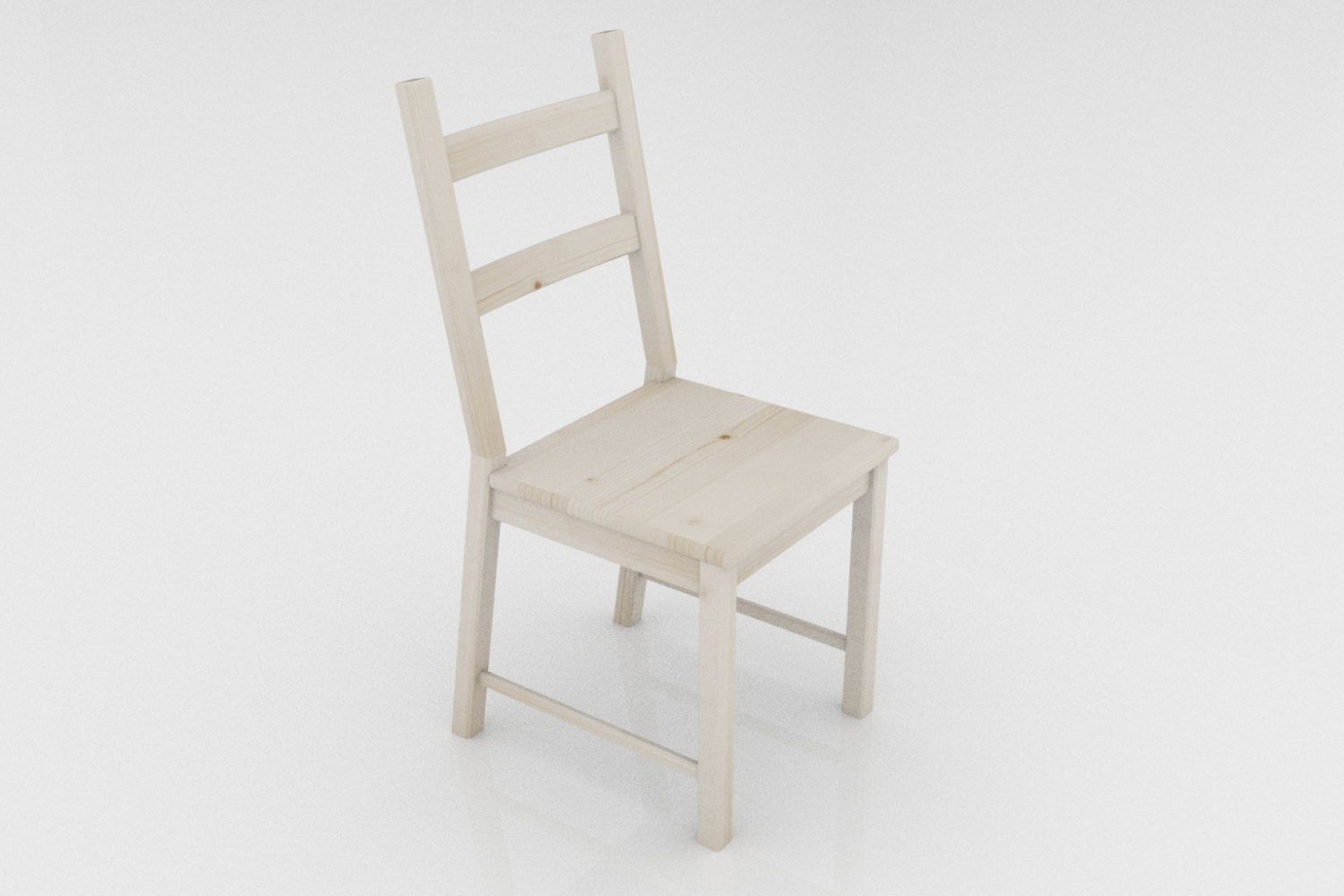 Стул Low Poly