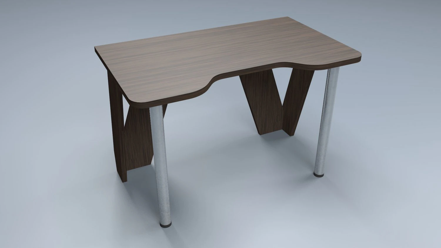 computer desk 3D Model .c4d .max .obj .3ds .fbx .stl .blend