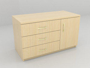 chest of drawers 3D 모델