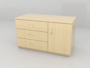 chest of drawers Modelo 3D