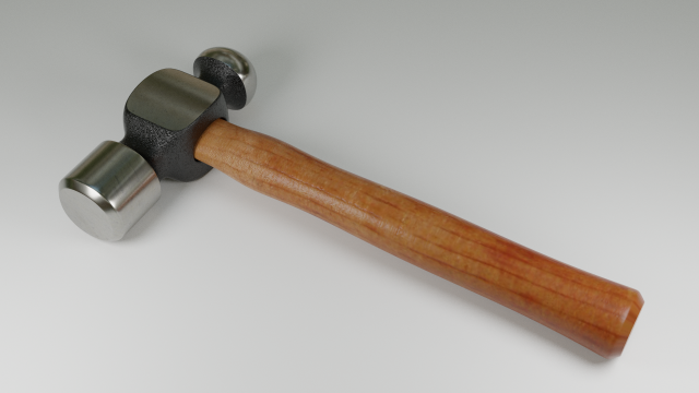 hammer 3D Модель .c4d .max .obj .3ds .fbx .stl .blend 