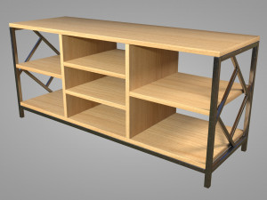tv table 3D 모델