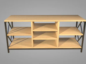 tv table 3D Model