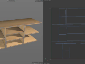 tv table 3D Model