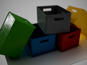 plastikowe pudełko Model 3D