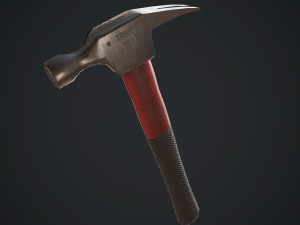 claw hammer 3Dモデル