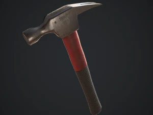 爪ハンマー 3Dモデル