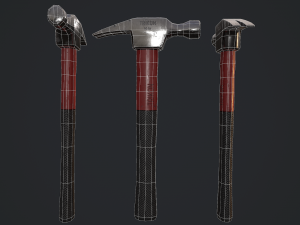 claw hammer Model 3D