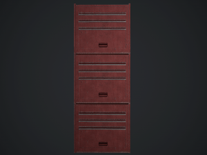 tool storage unit - scratched Modelo 3D