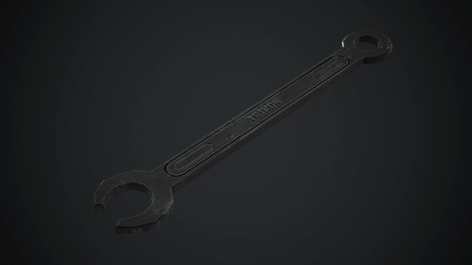 spanner 3D Model .c4d .max .obj .3ds .fbx .stl .blend 