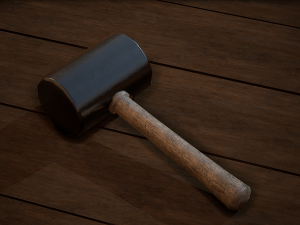 rubber mallet Modelo 3D