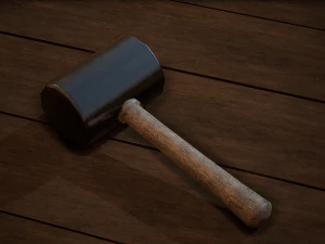 rubber mallet 3D Model