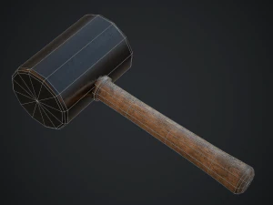 rubber mallet 3D Model