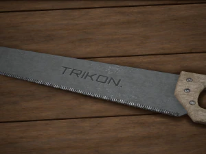 木の鋸 3Dモデル