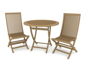 garden furniture set 3D Model