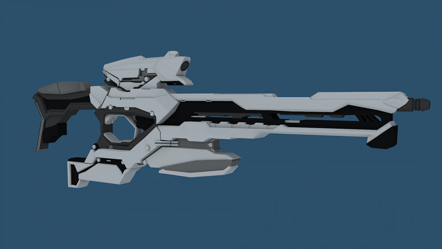 gaming sluipschutter 3D Model .c4d .max .obj .3ds .fbx .stl .blend 