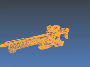 gaming sluipschutter 3D Model