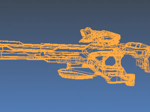 gaming sluipschutter 3D Model