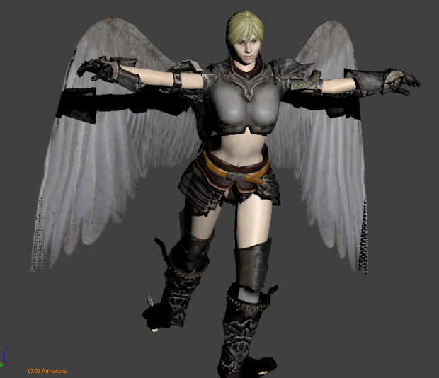 abigail 3D Model .c4d .max .obj .3ds .fbx .stl .blend 