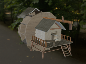 watermill 3D Model