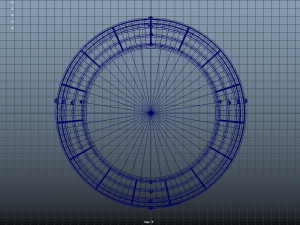 wooden bucket without handle 3D 模型