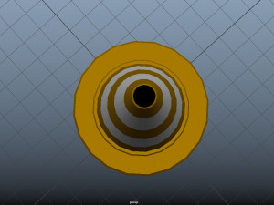 traffic cone rounded Modelo 3D