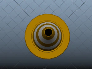 traffic cone rounded 3D Model