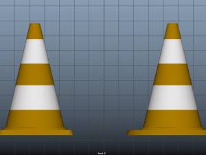 traffic cone 3D 模型