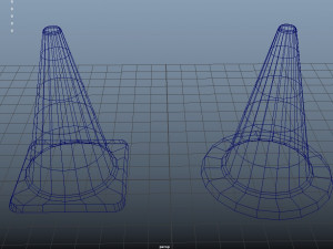 traffic cone 3D 模型